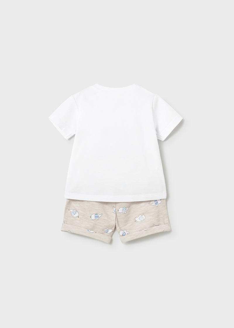 Conjunto 2 Pzs Pantalon Corto