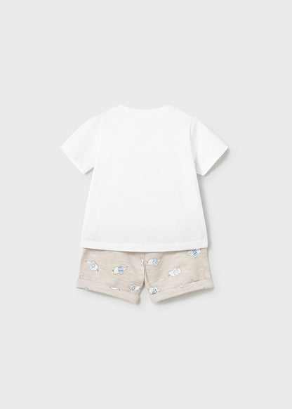 Conjunto 2 Pzs Pantalon Corto