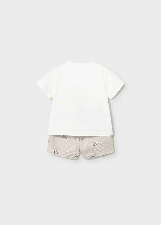 Conjunto Pantaln Corto Y Camiseta Osito