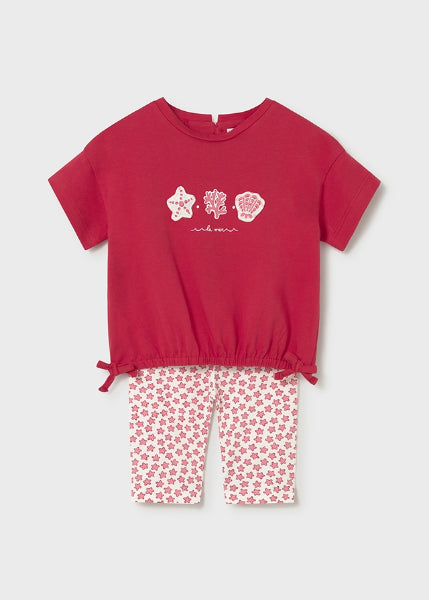 Conjunto Legging Estampado Y Camiseta Mayoral