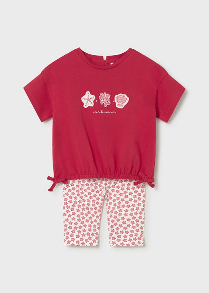 Conjunto Legging Estampado Y Camiseta Mayoral