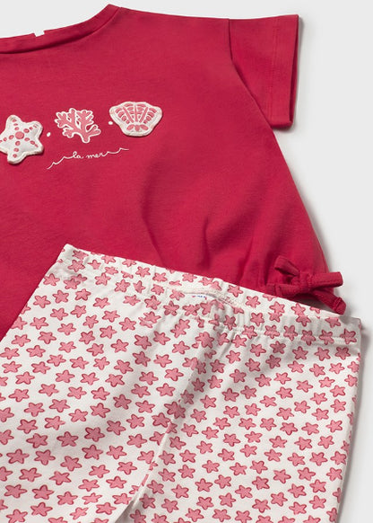 Conjunto Legging Estampado Y Camiseta Mayoral
