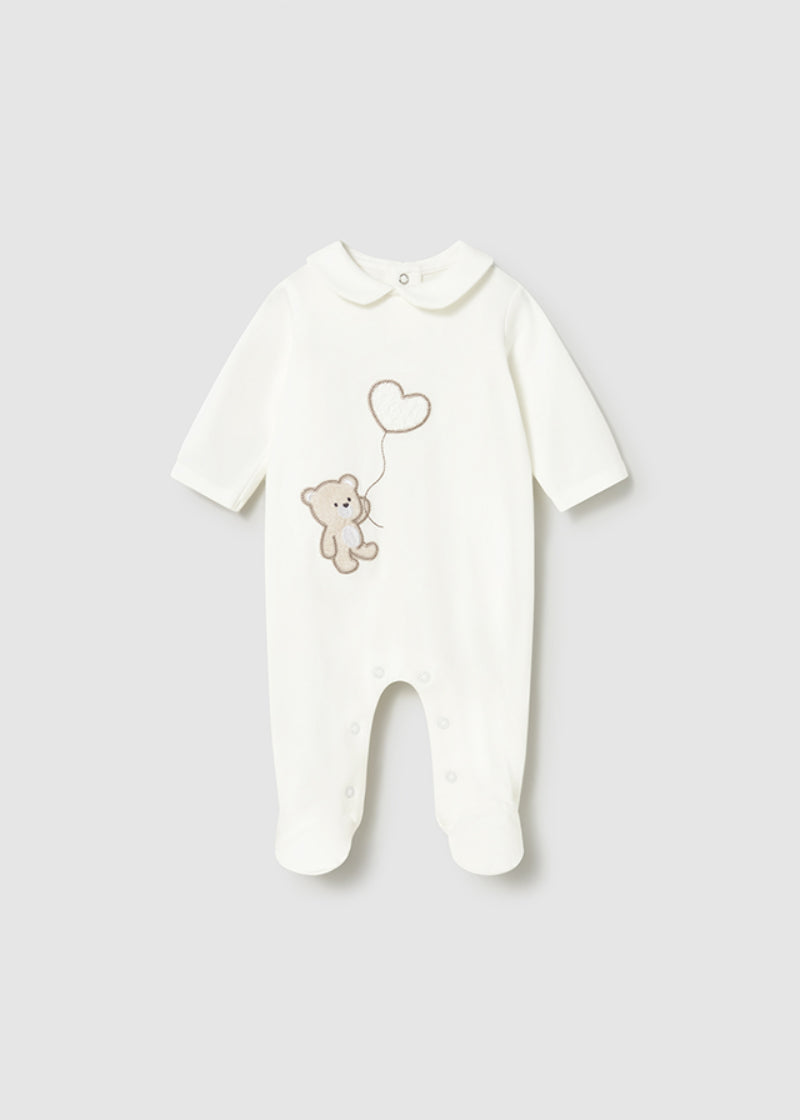 Pijama Osito Bordado Mayoral