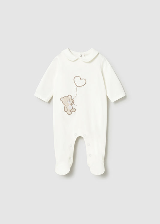 Pijama Osito Bordado Mayoral