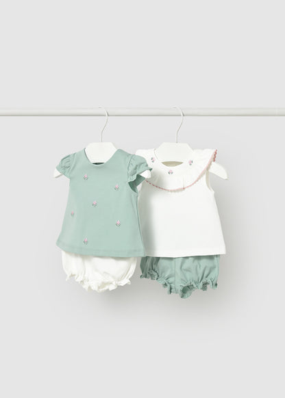 Conjunto 2 Piezas Cuello Volante Mayoral