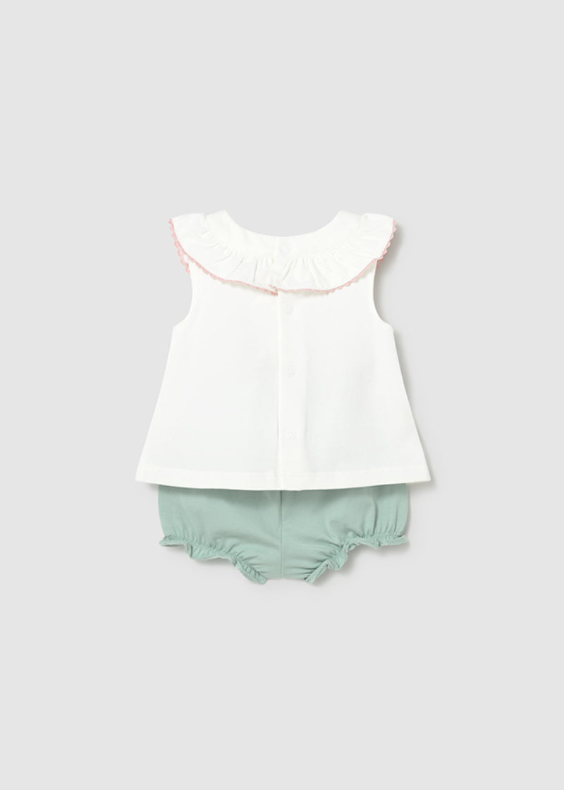 Conjunto 2 Piezas Cuello Volante Mayoral
