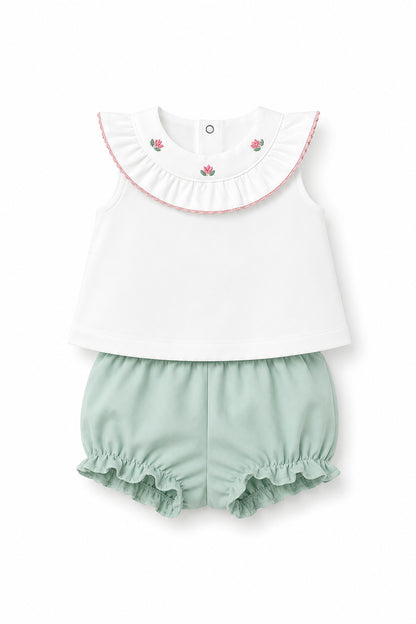 Conjunto 2 Piezas Cuello Volante Mayoral