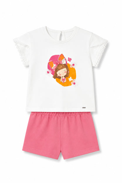 Conjunto Camiseta Gráfica Short Mayoral