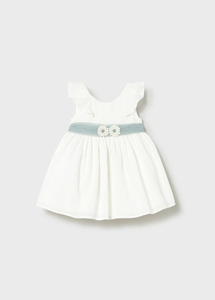 Vestido Tul Con Fajin Mayoral