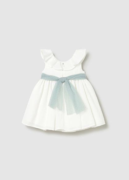 Vestido Tul Con Fajin Mayoral