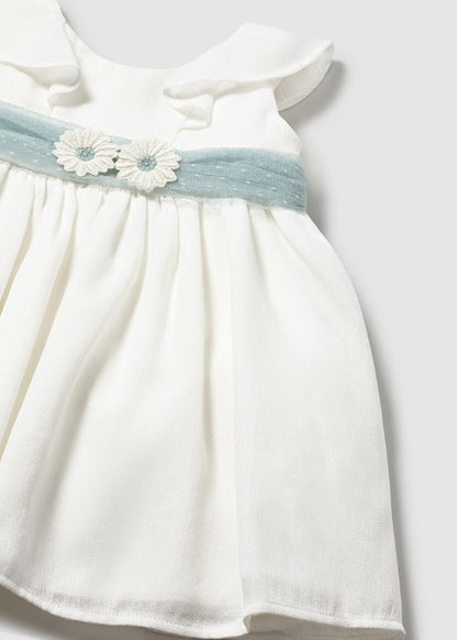 Vestido Tul Con Fajin Mayoral