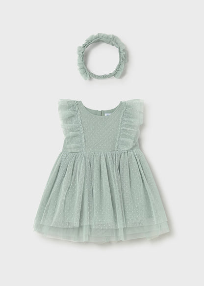 Vestido Tul Con Balaca Mayoral