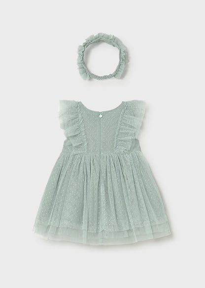 Vestido Tul Con Balaca Mayoral