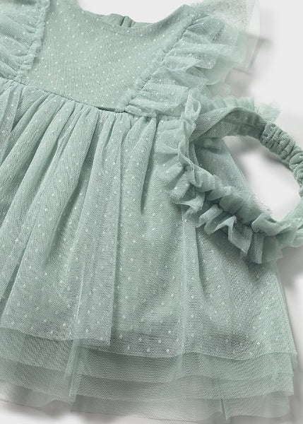 Vestido Tul Con Balaca Mayoral