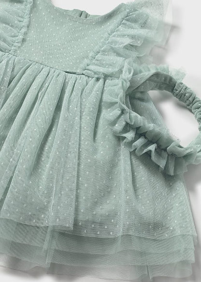 Vestido Tul Con Balaca Mayoral