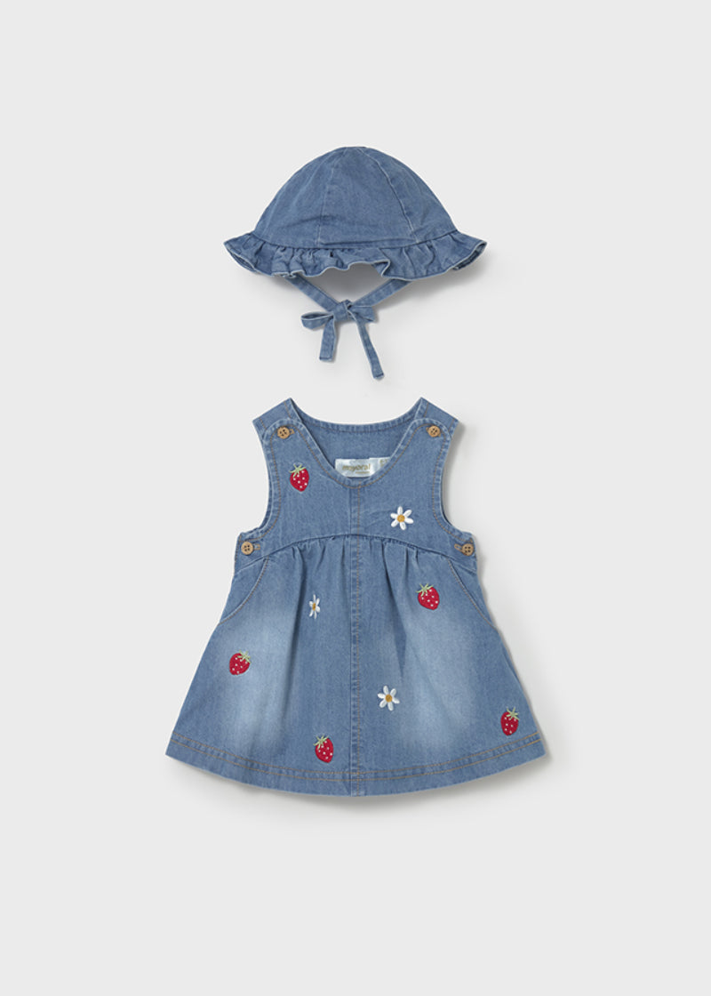 Vestido Con Gorro Volantes Mayoral
