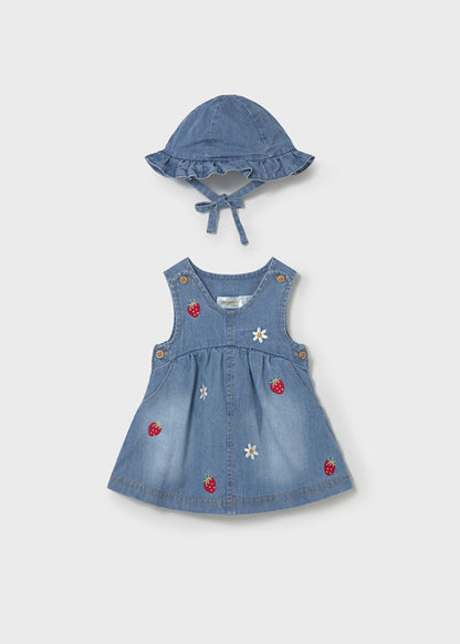 Vestido Con Gorro Volantes Mayoral
