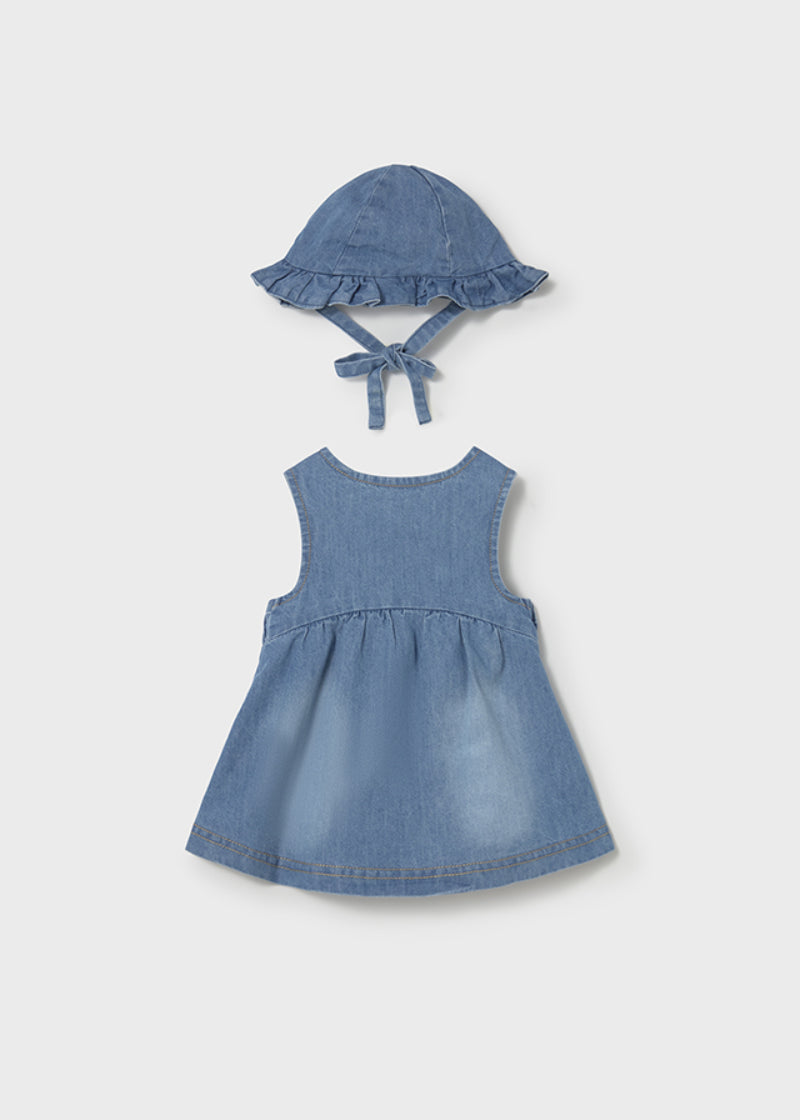 Vestido Con Gorro Volantes Mayoral