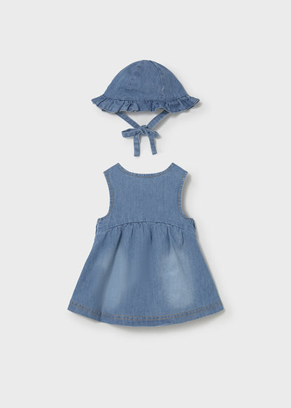 Vestido Con Gorro Volantes Mayoral