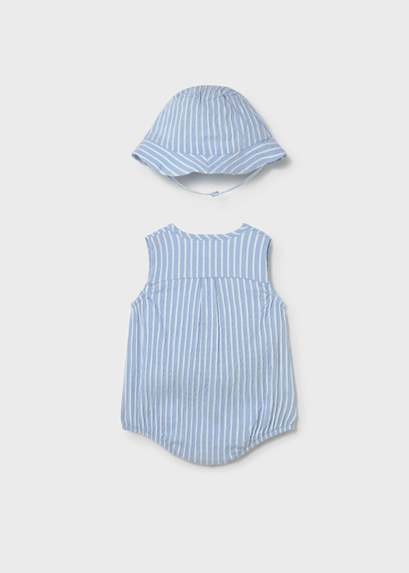 Pelele Estampado Con Gorro