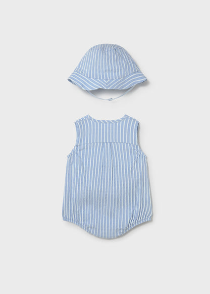 Pelele Estampado Con Gorro