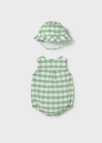 Pelele Estampado Con Gorro