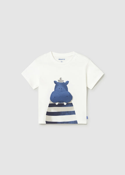 Conjunto Camiseta Aplique Bermuda