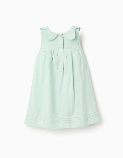 Vestido para bebé niña – Verde