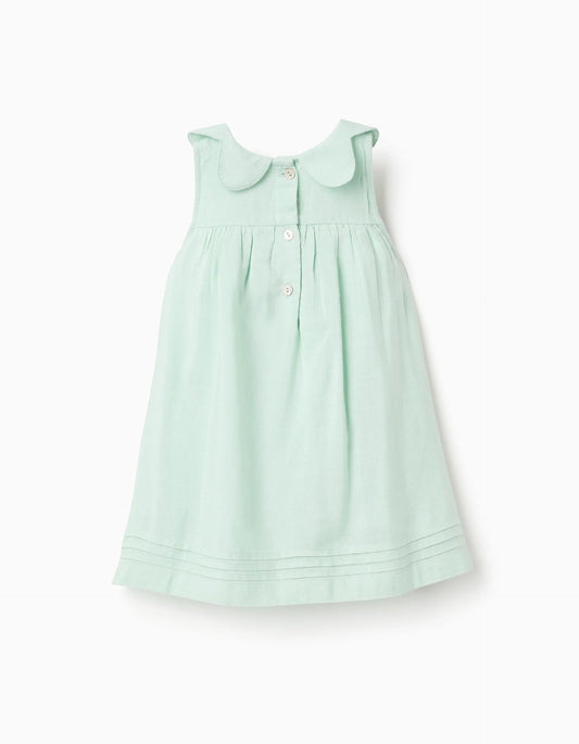 Vestido para bebé niña – Verde