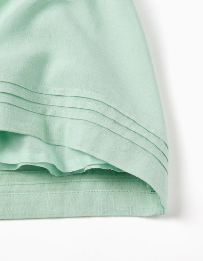 Vestido para bebé niña – Verde