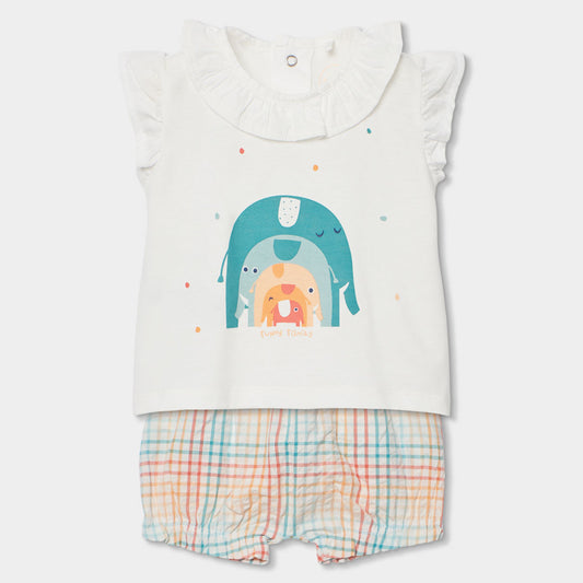 Conjunto Punto Combinado De Bebe