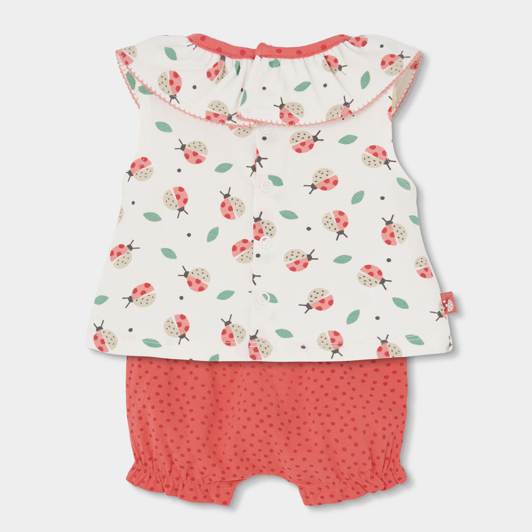 Conjunto Bebe De Algodon Estampado