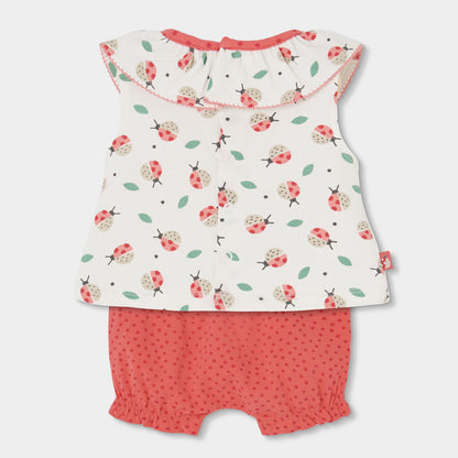 Conjunto Bebe De Algodon Estampado