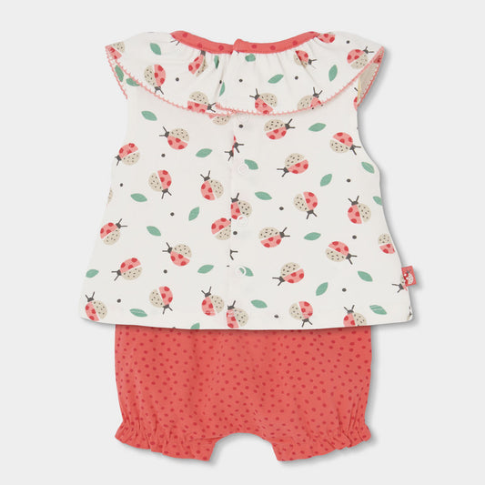 Conjunto Bebe De Algodon Estampado