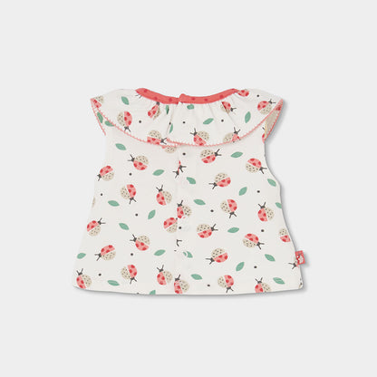 Conjunto Bebe De Algodon Estampado
