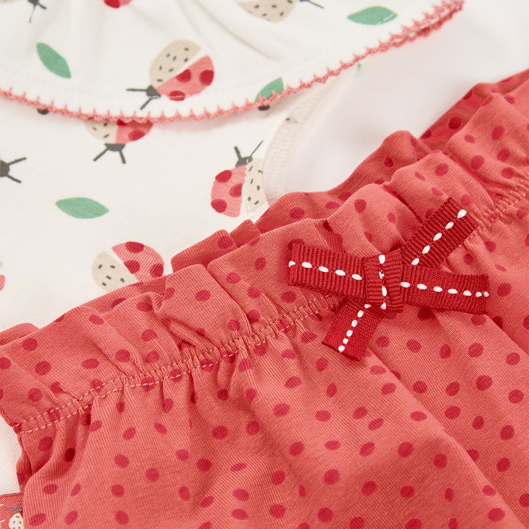 Conjunto Bebe De Algodon Estampado