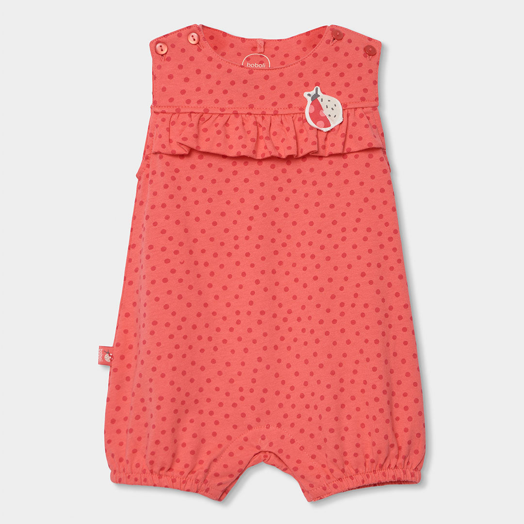 Pelele Bebee De Algodon Con Estampado