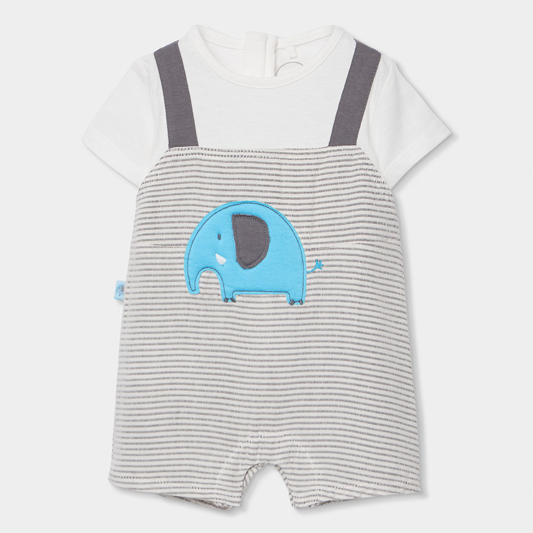 Pelele Punto Combinado De Bebe