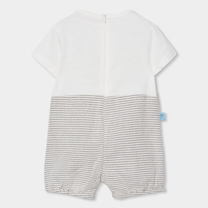 Pelele Punto Combinado De Bebe