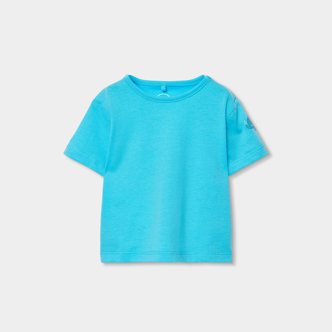 Conjunto Bebe Peto Estampado Algodon