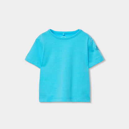Conjunto Bebe Peto Estampado Algodon