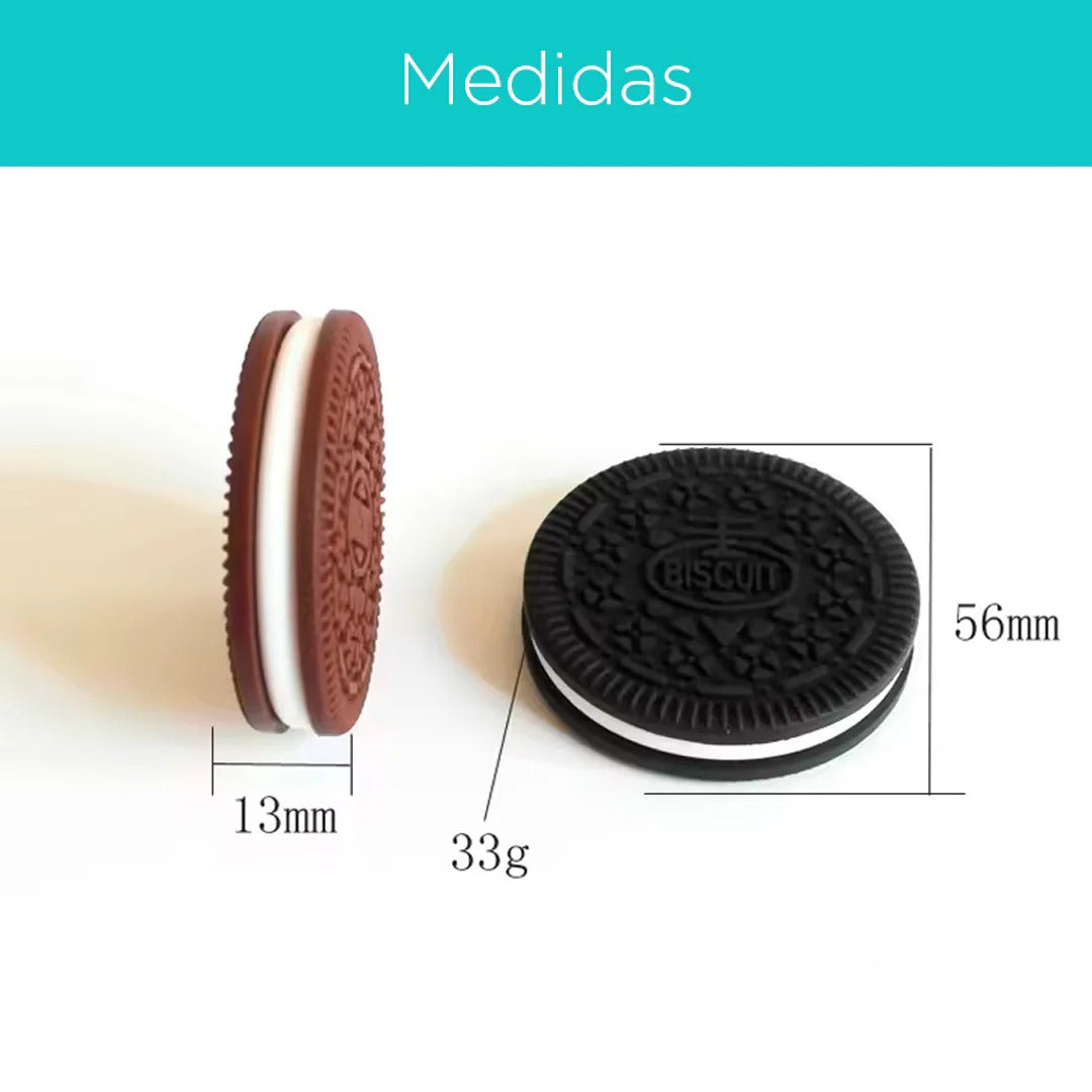 Rascaencias galletita oreo con sujetador