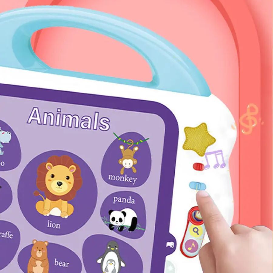 Libro interactivo en inglés para niños