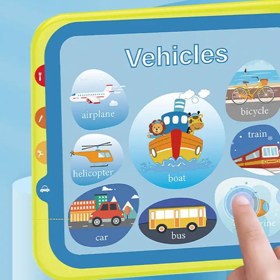 Libro interactivo en inglés para niños