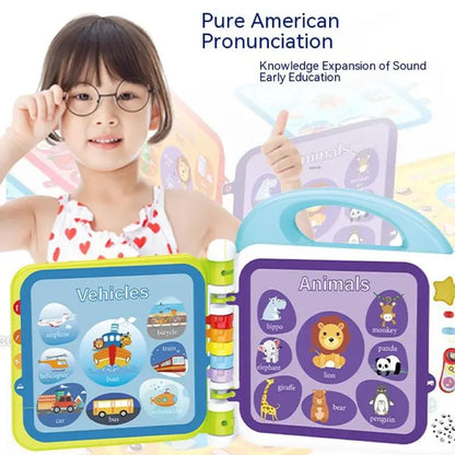 Libro interactivo en inglés para niños