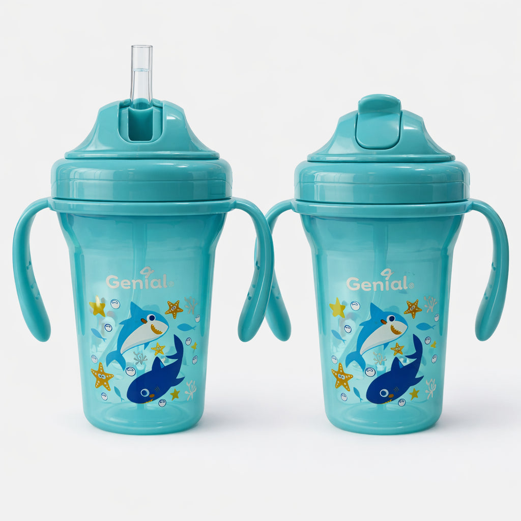 Vaso de entrenamiento con pitillo