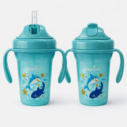 Vaso de entrenamiento con pitillo