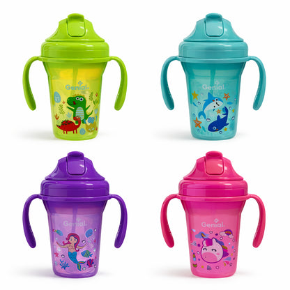 Vaso de entrenamiento con pitillo