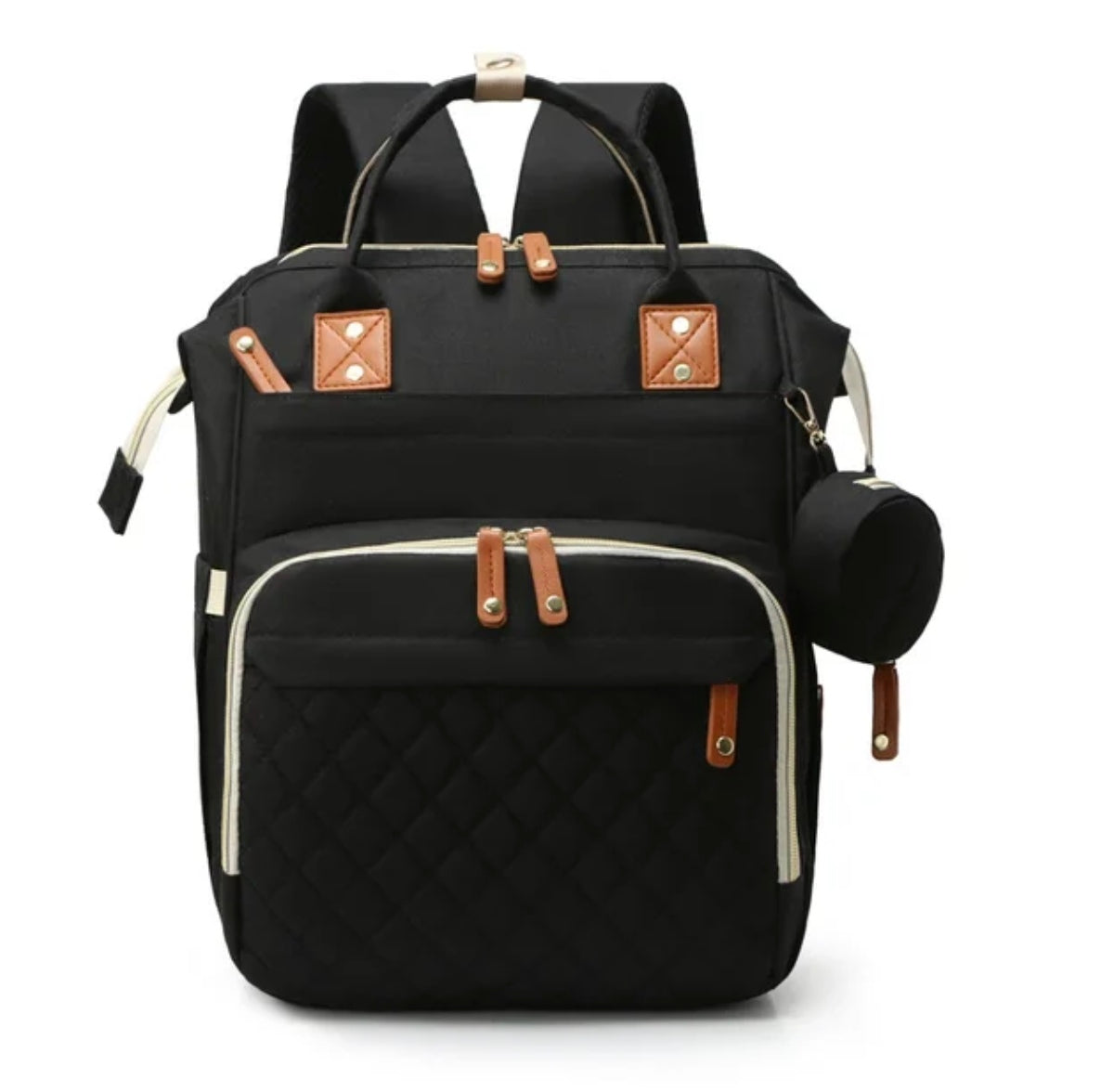 Pañalera Tipo Morral Con Usb Y Monedero