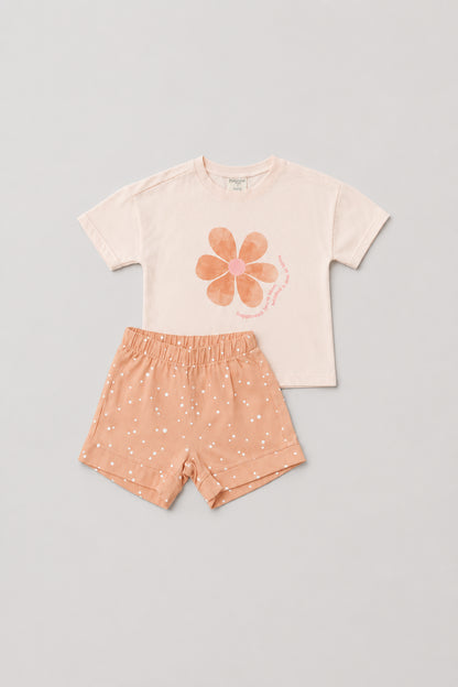 Conjunto Short Bebé Niña